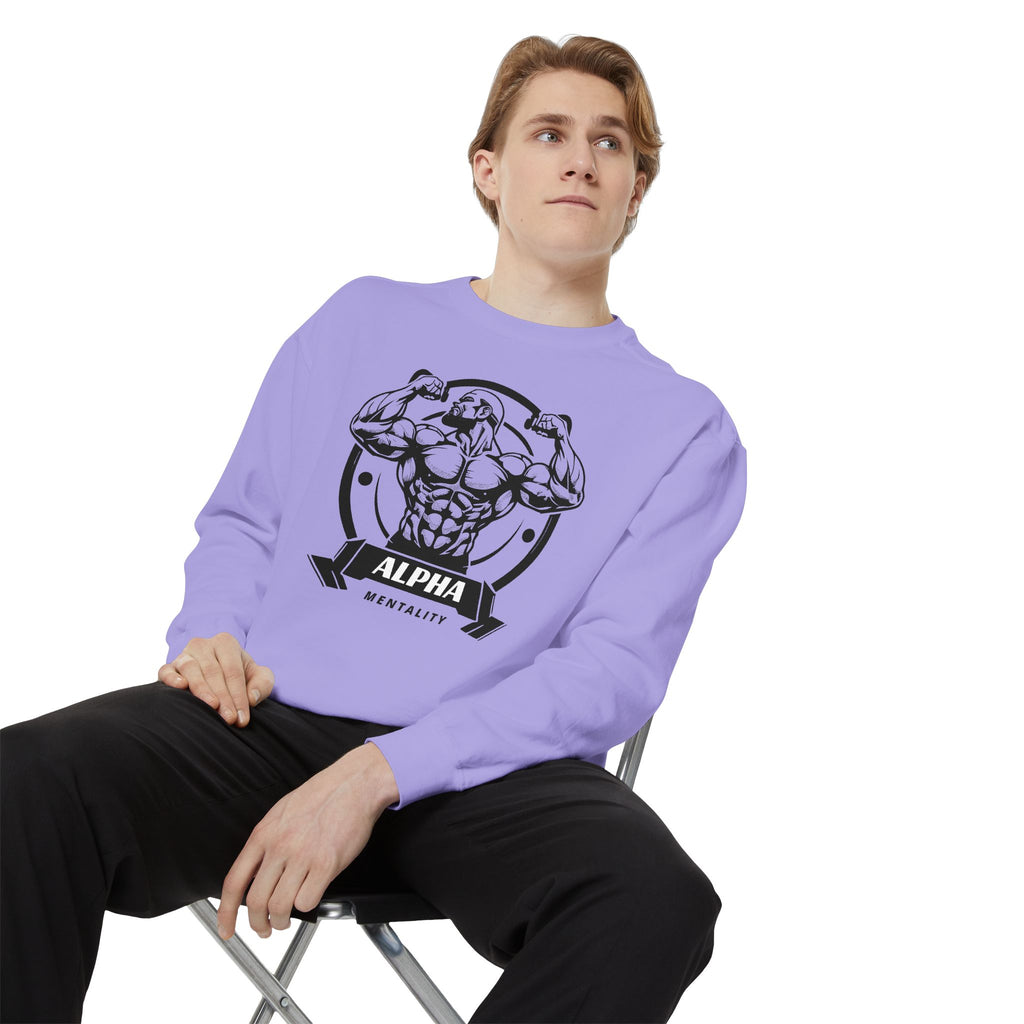 Alpha Mentality Sweatshirt | Muscular Gym Crewneck