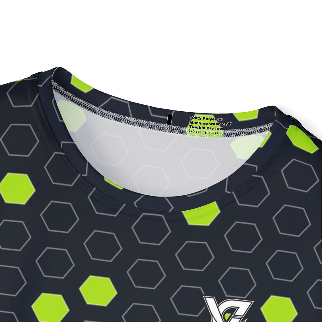 Soccer Volt Night Hex Pitch Men's Sports Jersey