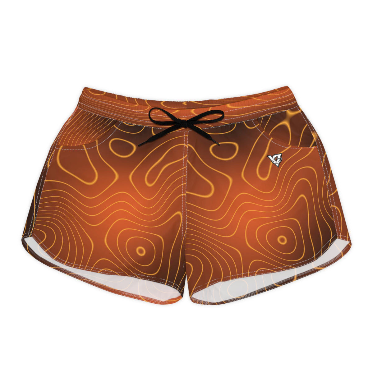 Women's Multipurpose Athletic Shorts with Pockets | Golden Hour Topo