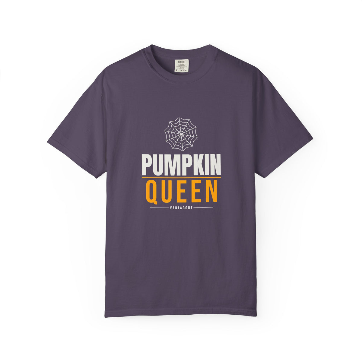 Pumpkin Queen | Women's Halloween Garment-Dyed Graphic Tee