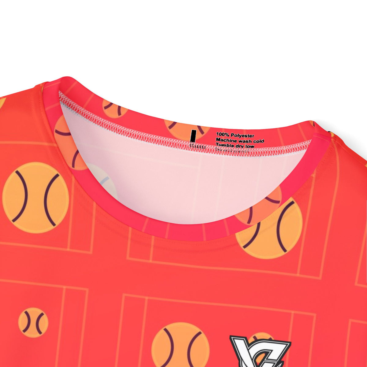 Tennis Sunset Fade Baseline Seam Men's Sports Jersey