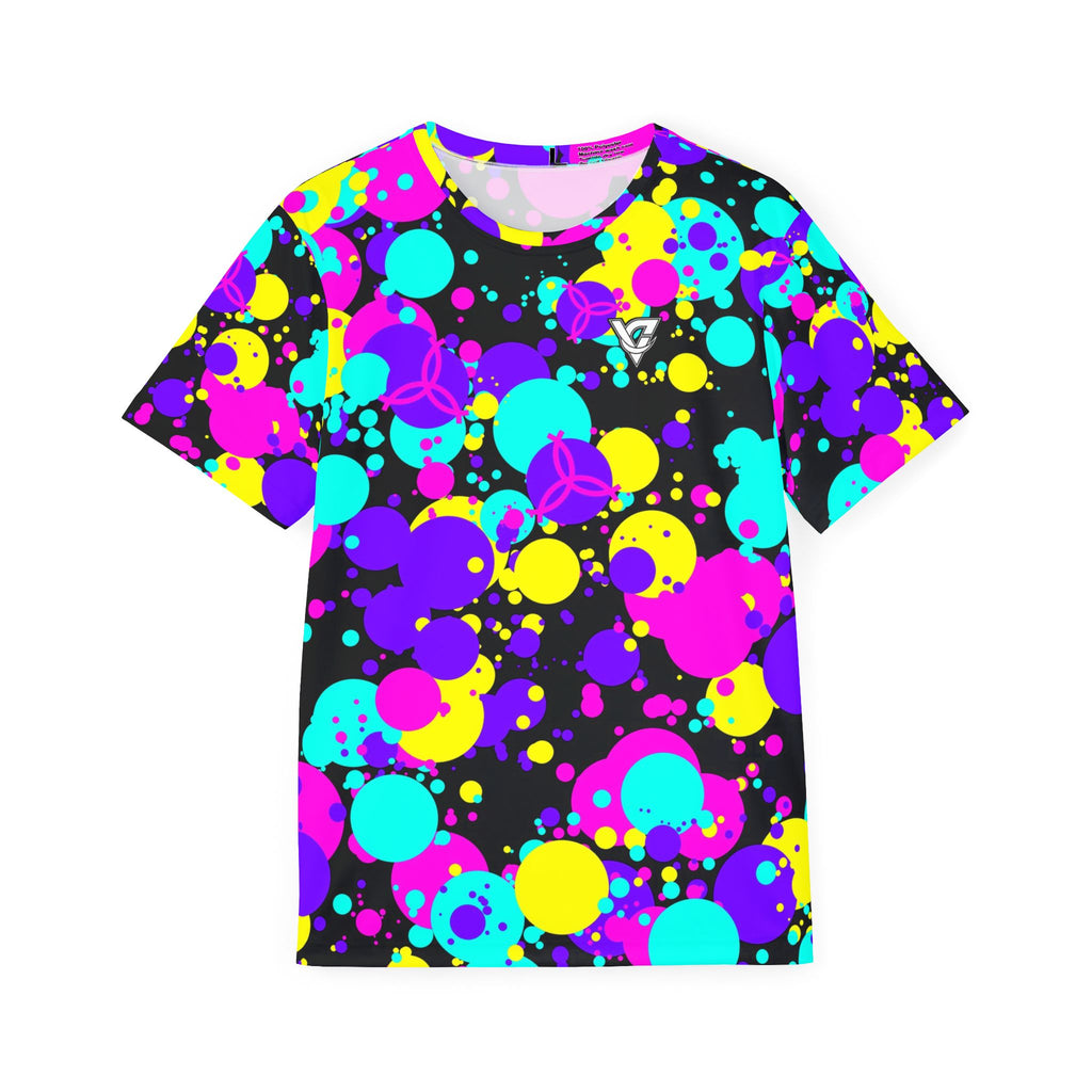 Volleyball Midnight Neon Splash Zone Men's Sports Jersey