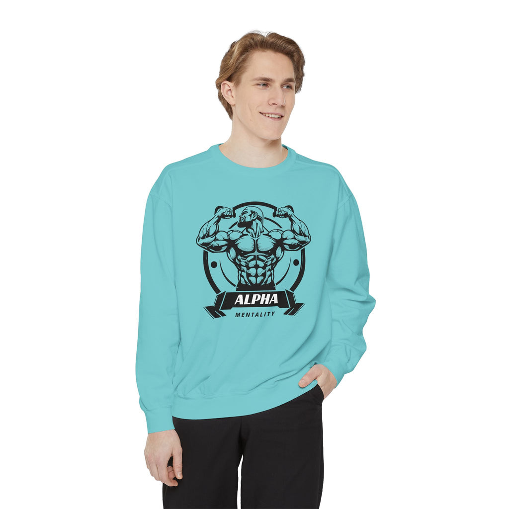 Alpha Mentality Sweatshirt | Muscular Gym Crewneck