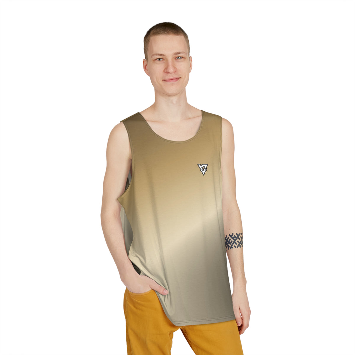 Sandstorm Ombre Men's Athletic Tank