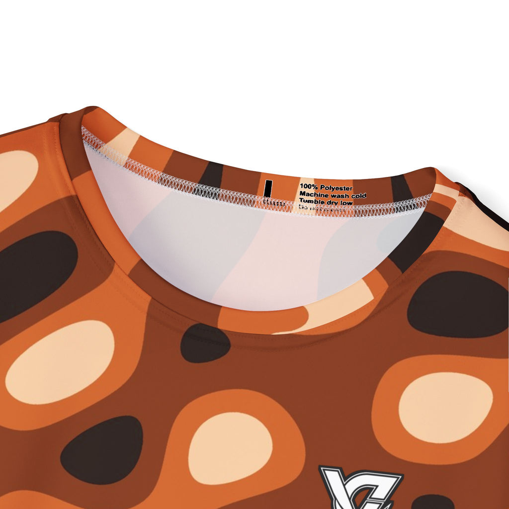 Cinnamon Ripple Multipurpose Athletic Shirt