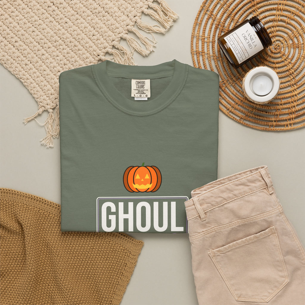 Ghoul Gang | Women's Halloween Garment-Dyed Graphic Tee