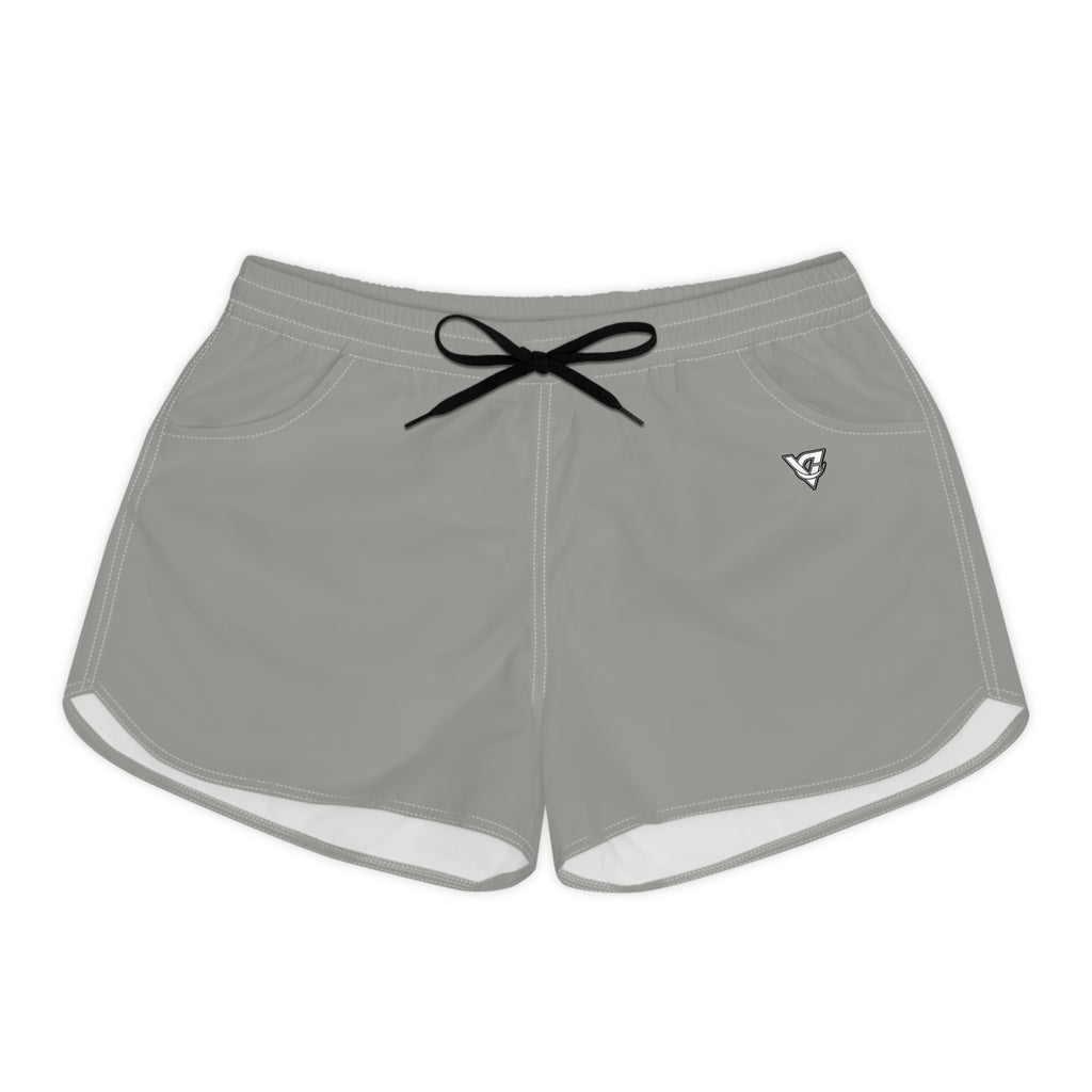 Women's Multipurpose Athletic Shorts with Pockets | Stone Grey Essential