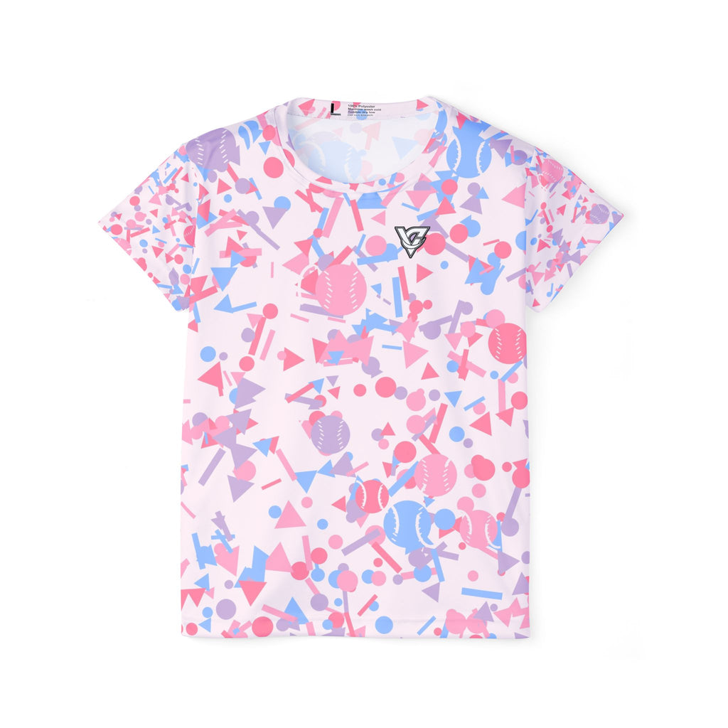 Baseball & Softball Cotton Candy Confetti Pop Women's Sports Jersey