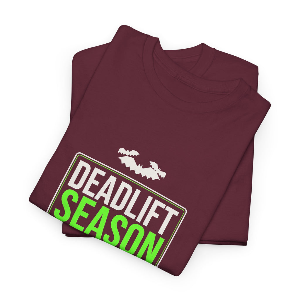 Deadlift Season | Men's Halloween Graphic Gym T-Shirt