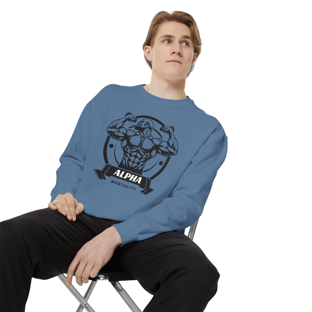 Alpha Mentality Sweatshirt | Muscular Gym Crewneck