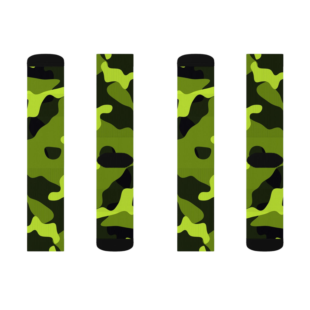Volt Camo Athletic Crew Socks