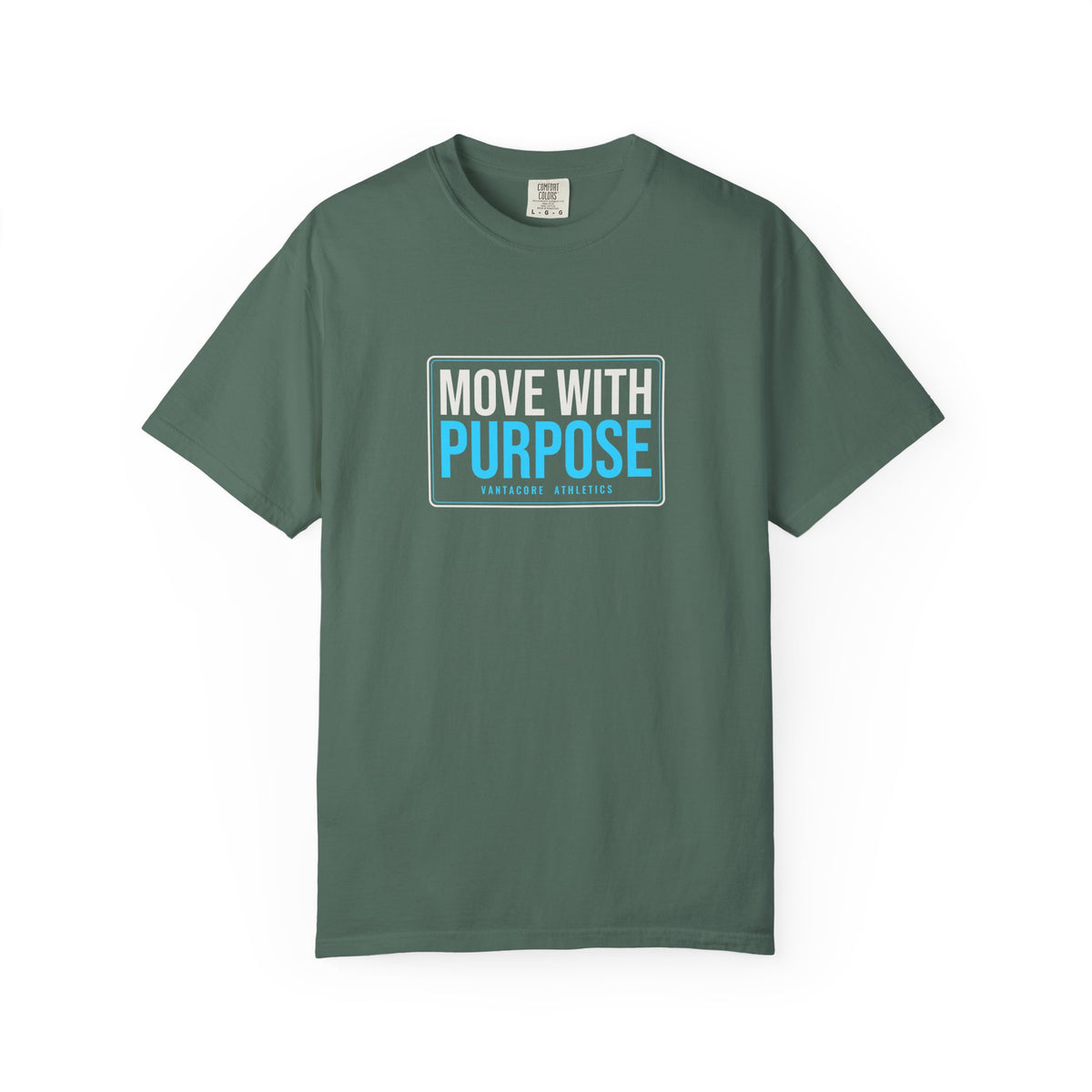 Move With Purpose | Women's Garment-Dyed Graphic Tee