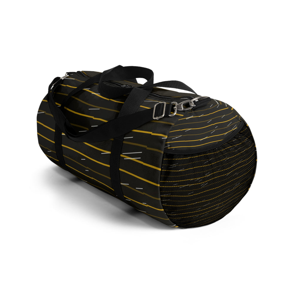 Running Gold Rush Pace Lanes Duffel Bag