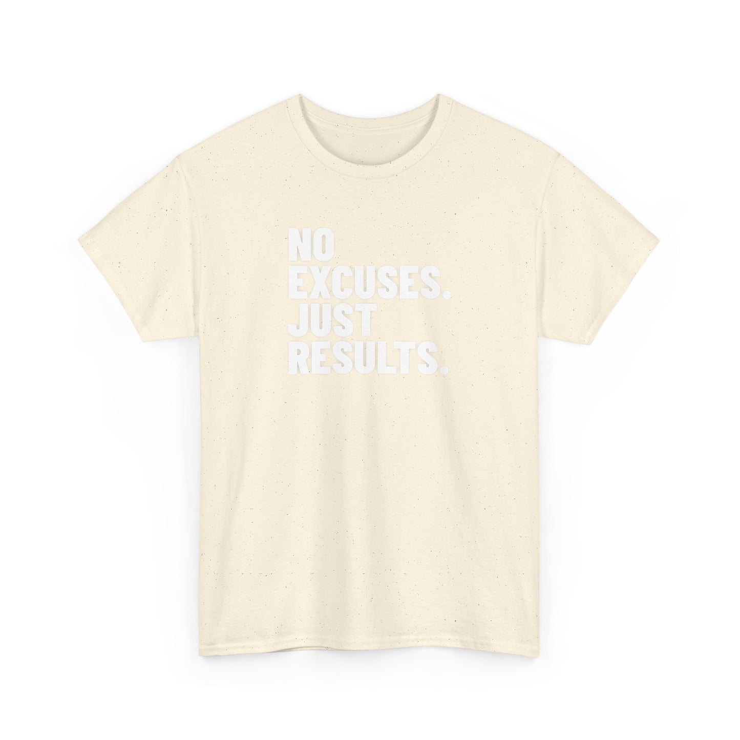 No Excuses Just Results | Motivational Fitness T-Shirt