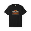 Soft Layers Strong Core | Women's Garment-Dyed Graphic Tee