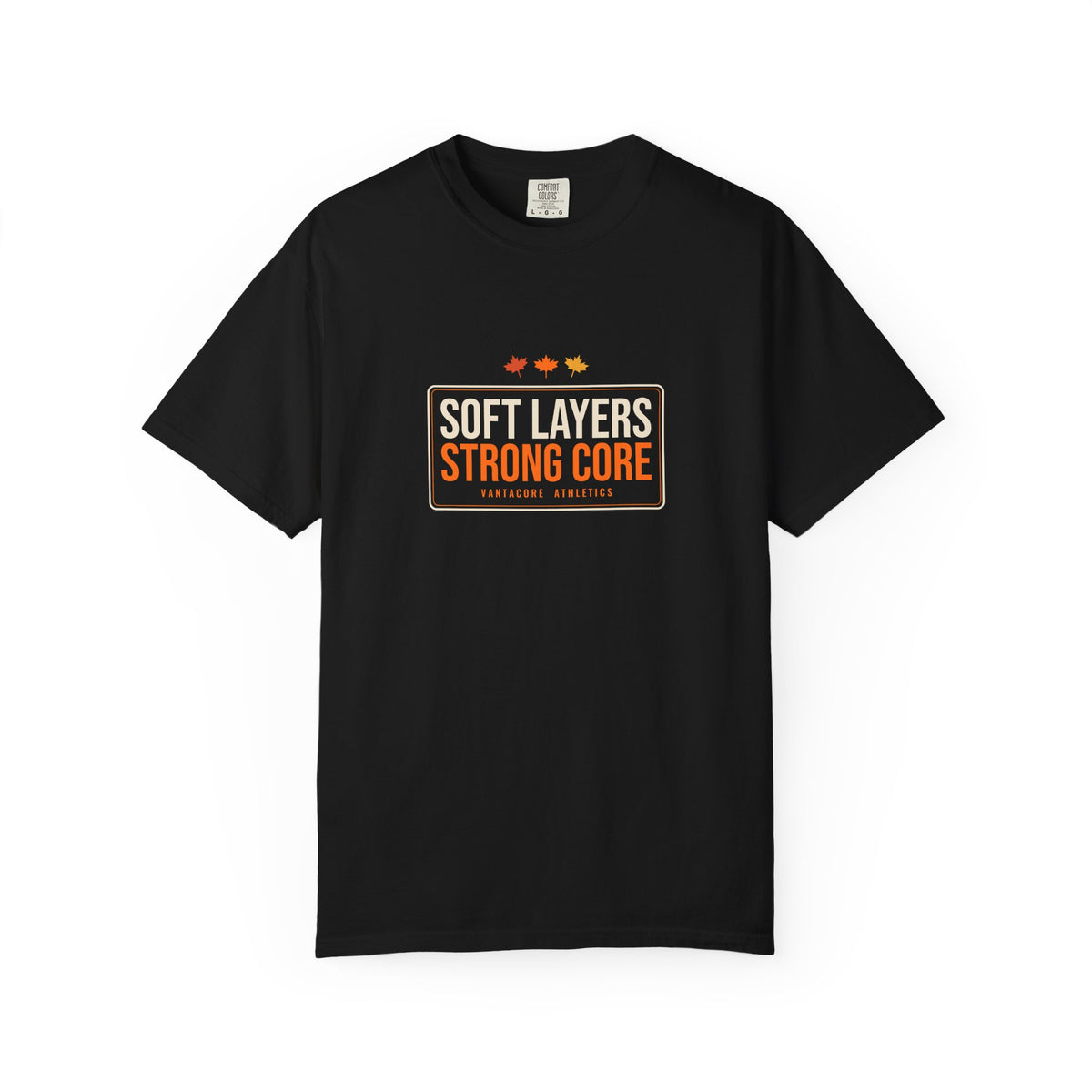 Soft Layers Strong Core | Women's Garment-Dyed Graphic Tee