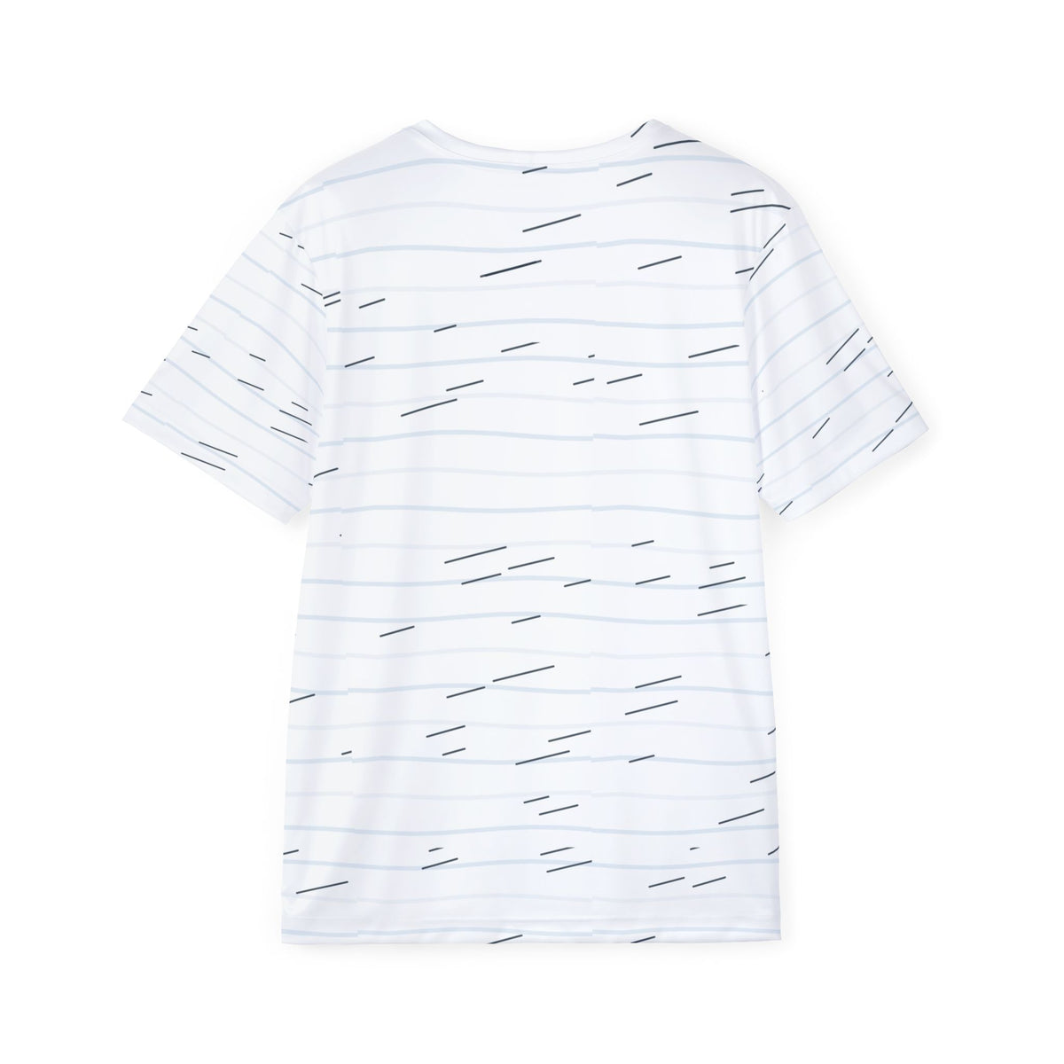 Running Arctic White Pace Lanes Men's Sports Jersey