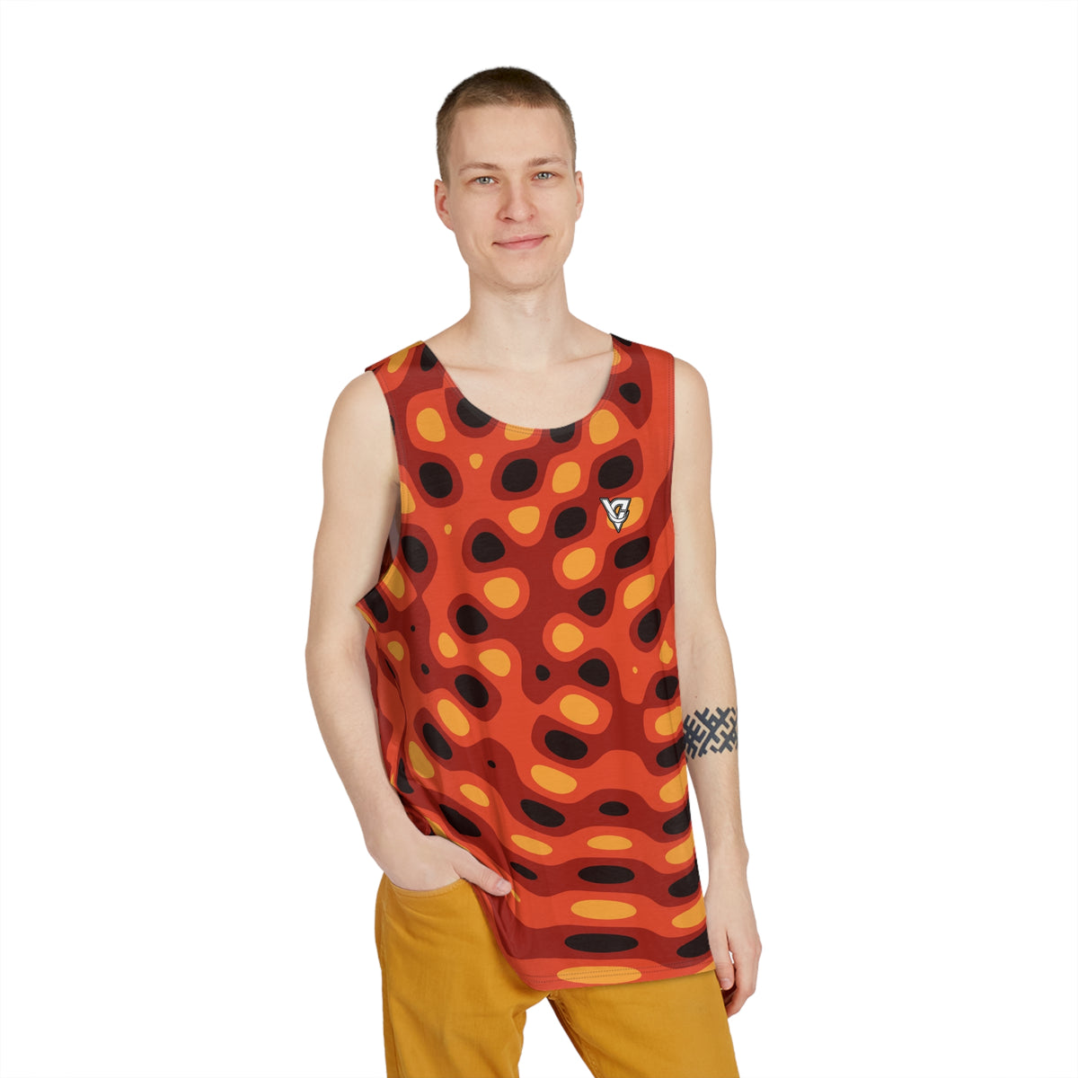 Maple Ripple Men's Athletic Tank