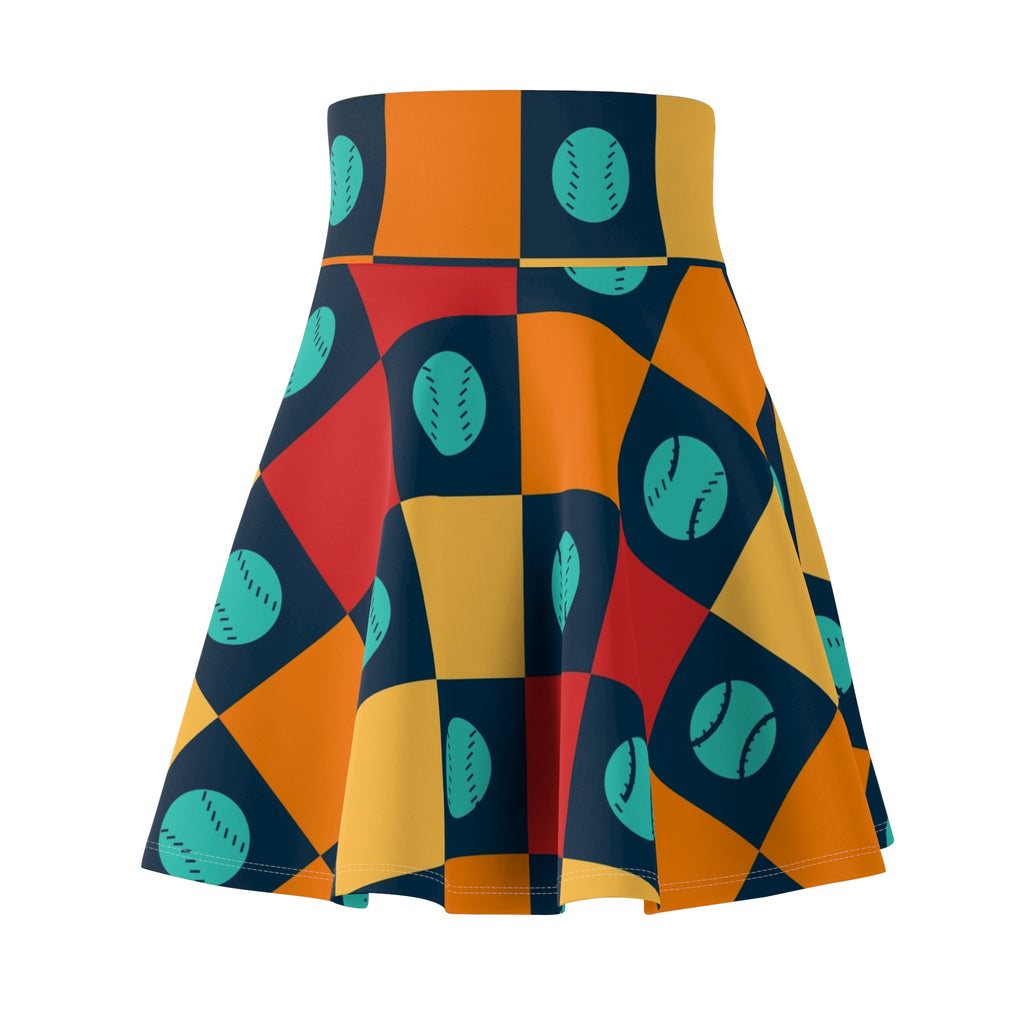 Baseball & Softball Tropic Heat Checker Drive Women's Athletic Skater Skirt