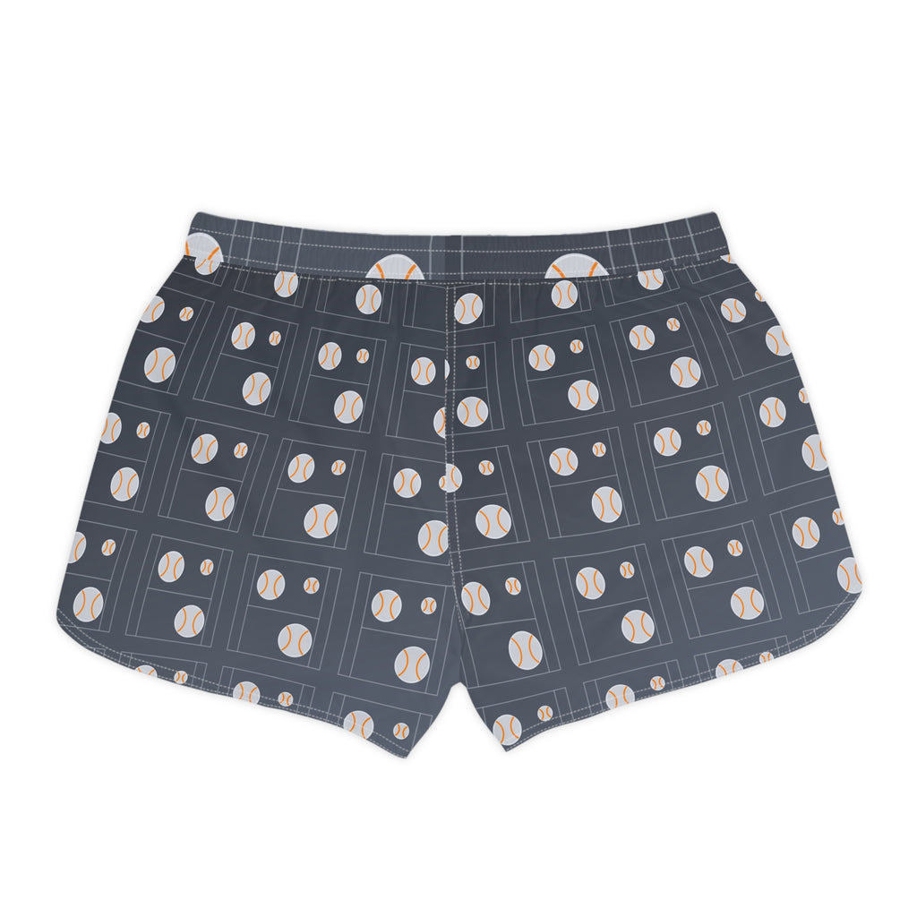 Tennis Slate Storm Baseline Seam Women's Athletic Shorts with Pockets