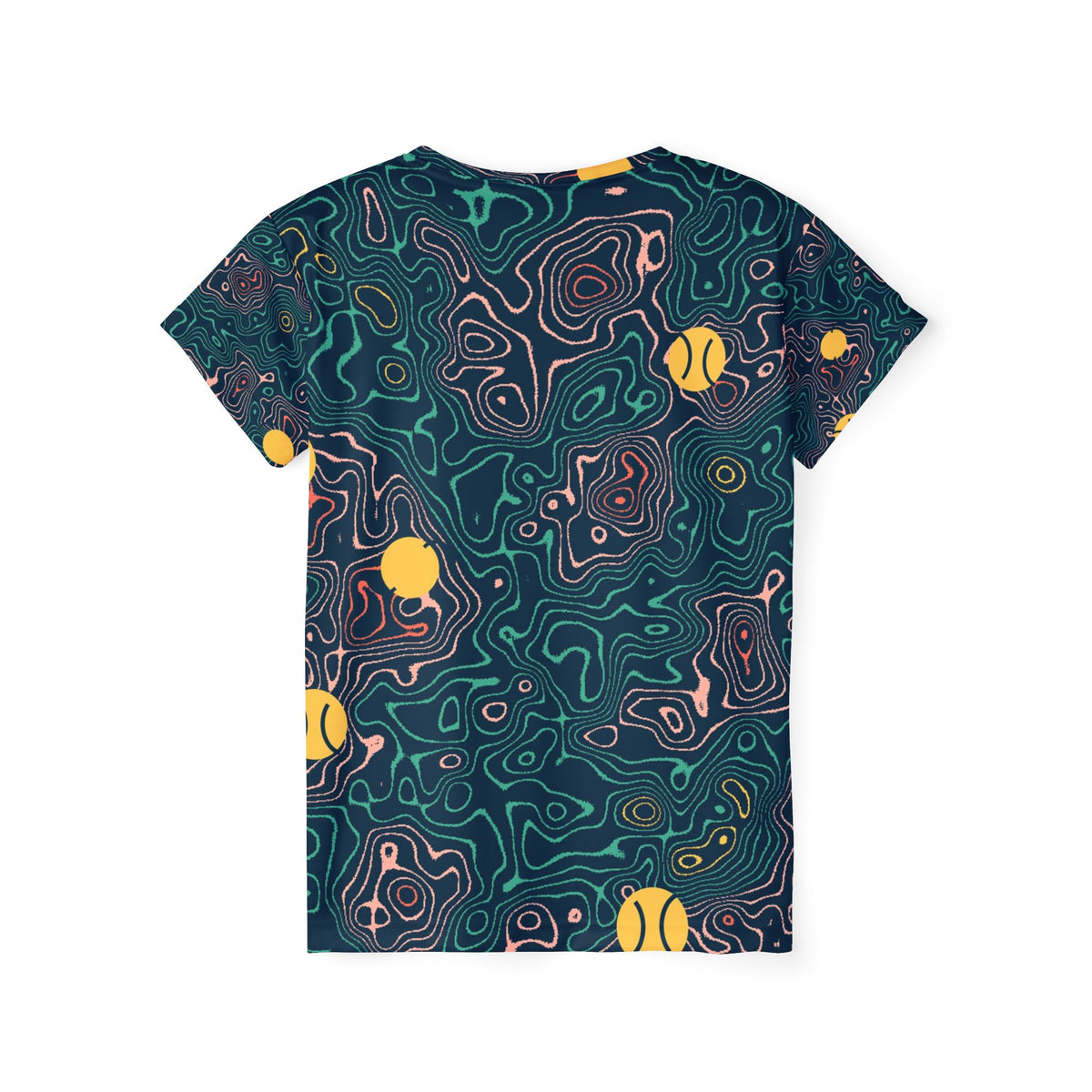 Tennis Coral Reef Topo Trail Women's Sports Jersey