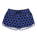 Women's Multipurpose Athletic Shorts with Pockets | Midnight Hex Grid