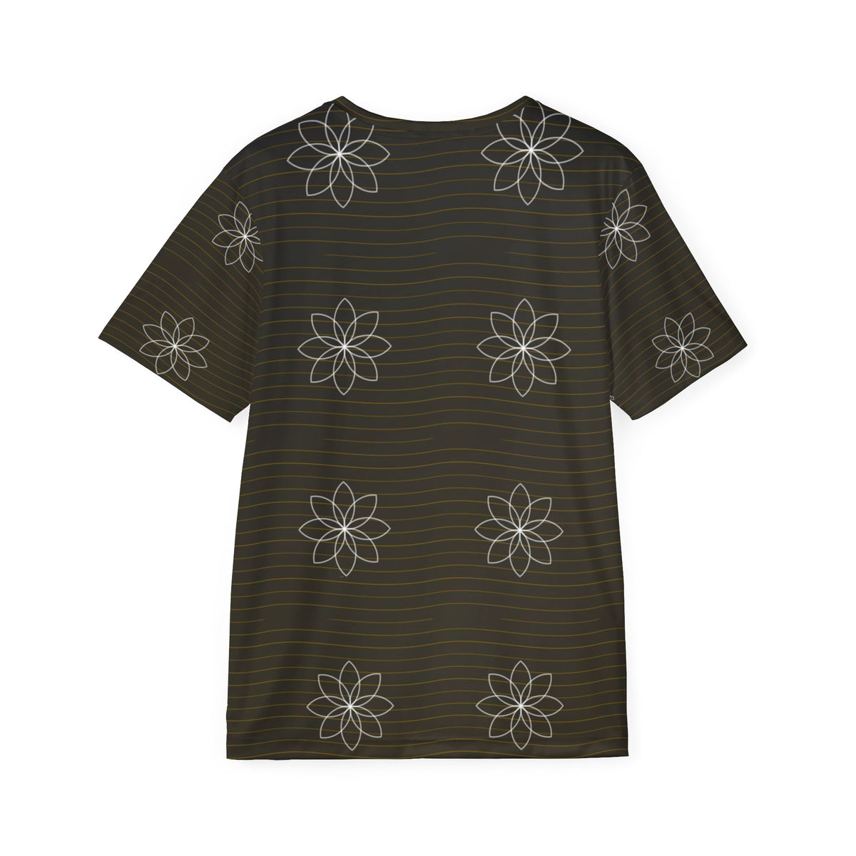 Yoga Gold Rush Flow Lotus Men's Sports Jersey