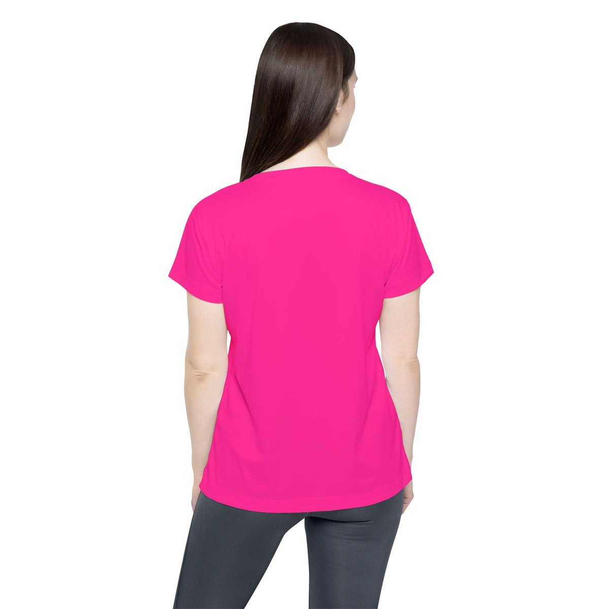 Vantacore Solid Hot Pink Women's Sports Jersey