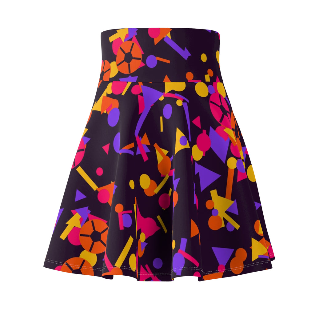 Soccer Berry Blast Confetti Pop Women's Athletic Skater Skirt