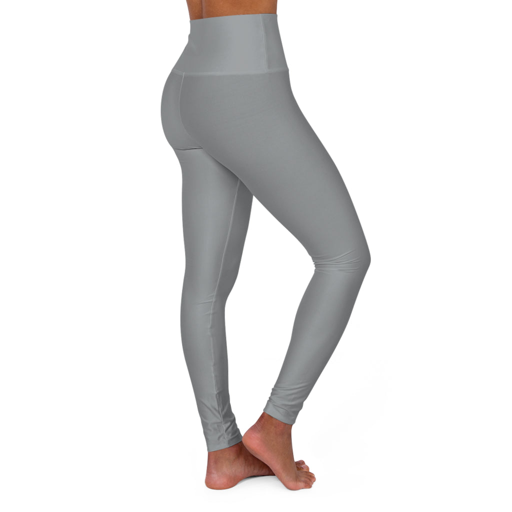 Stone Grey Essential High-Waisted Yoga Leggings