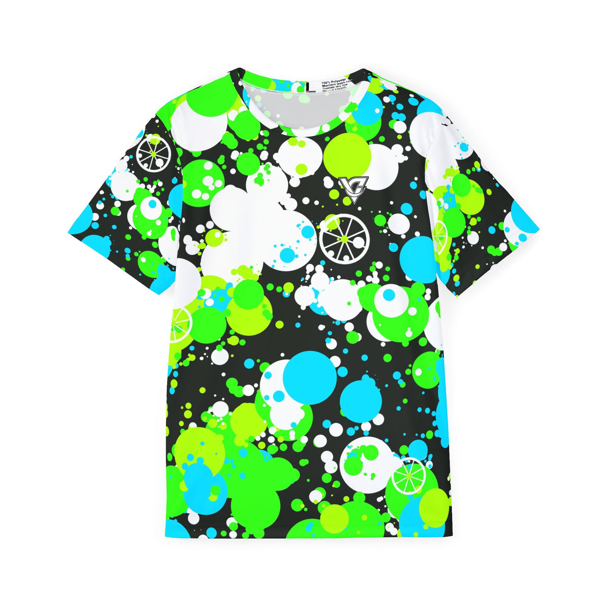 Cycling Lime Riot Splash Zone Men's Sports Jersey
