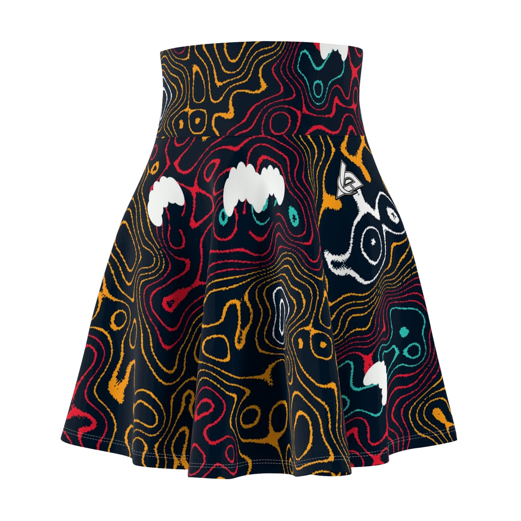 Yoga Aqua Volt Topo Trail Women's Athletic Skater Skirt