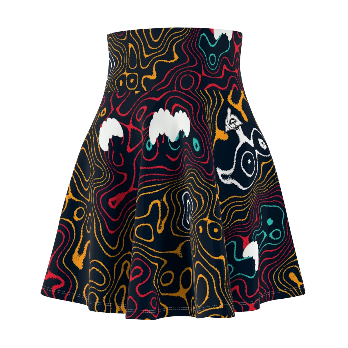 Yoga Aqua Volt Topo Trail Women's Athletic Skater Skirt