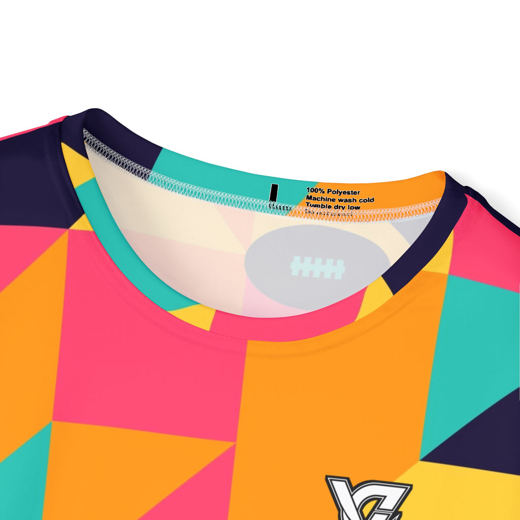 Football Electric Mango Prism Block Men's Sports Jersey