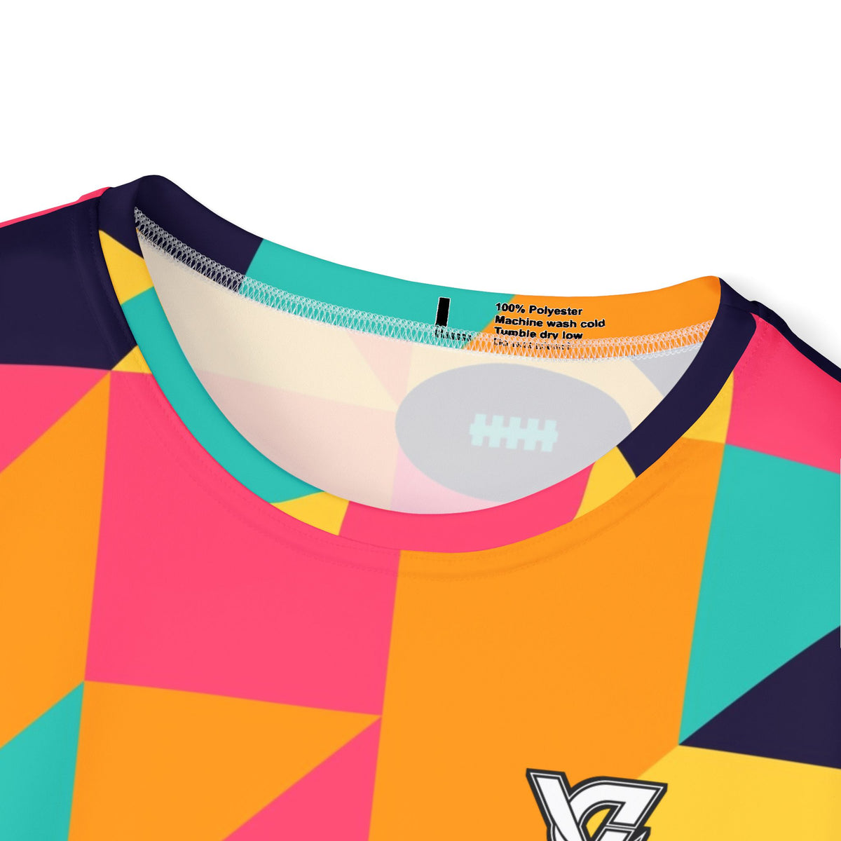 Football Electric Mango Prism Block Men's Sports Jersey