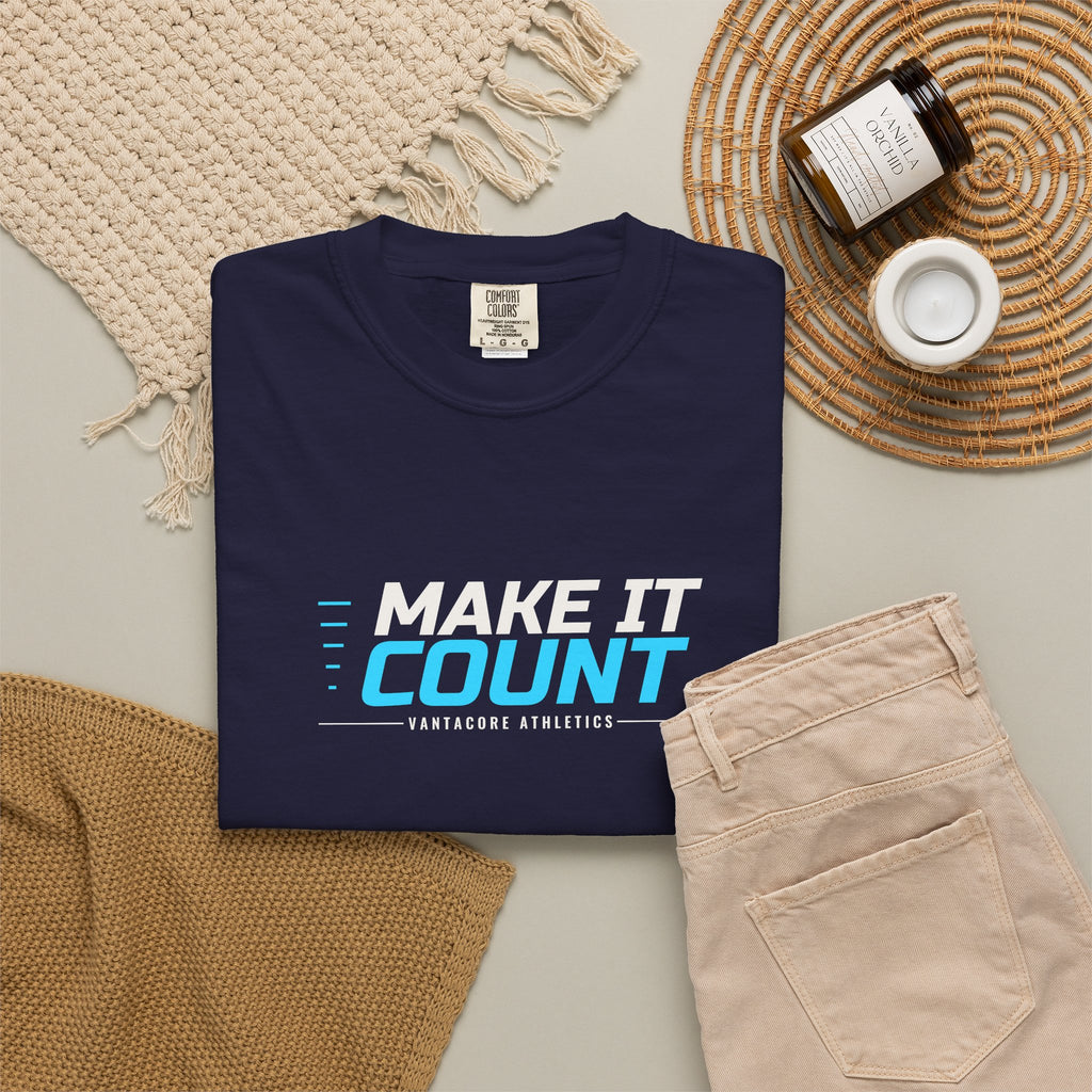 Make It Count | Women's Garment-Dyed Graphic Tee