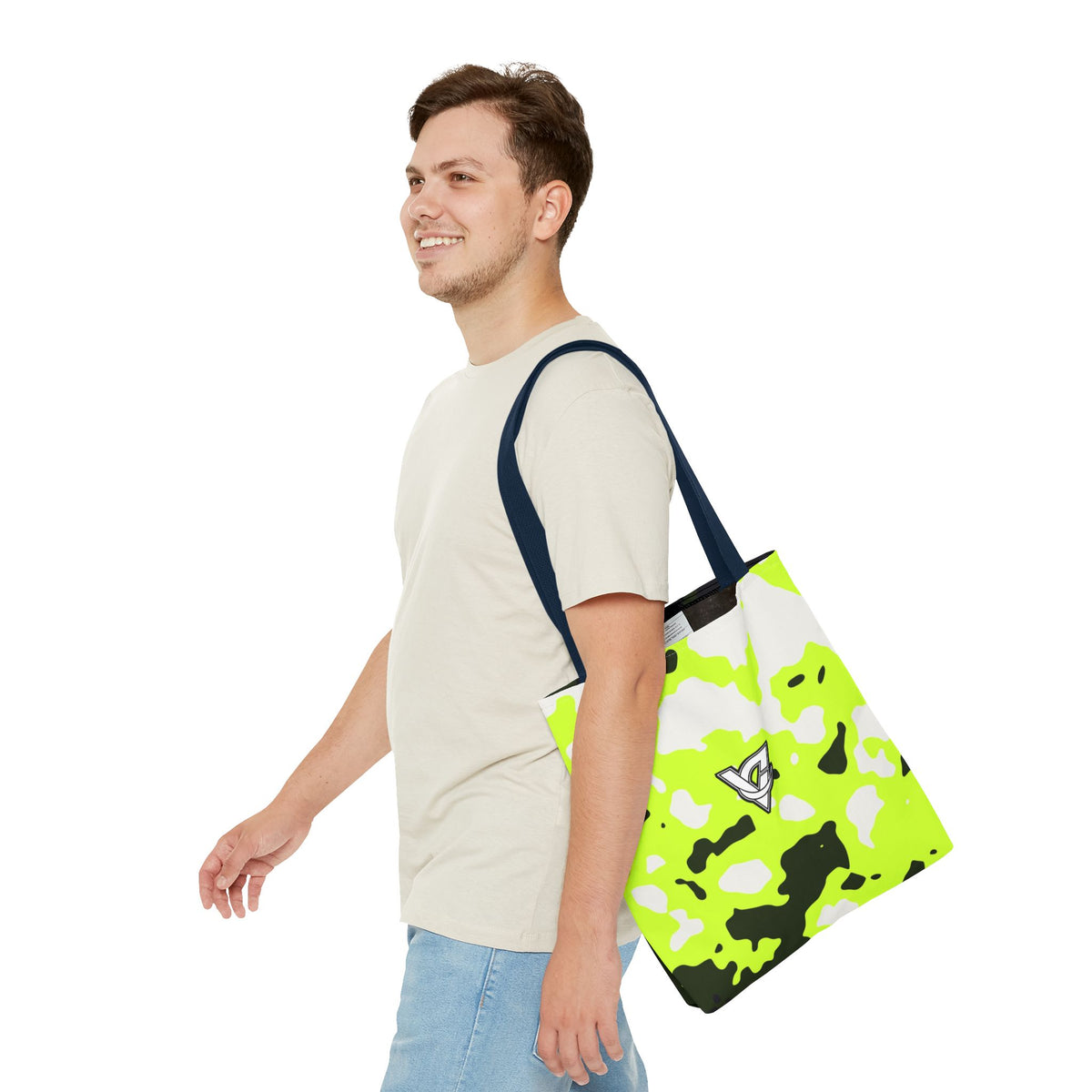 Volt Magma Tote Bag — All-Over Print Gym & Everyday Tote