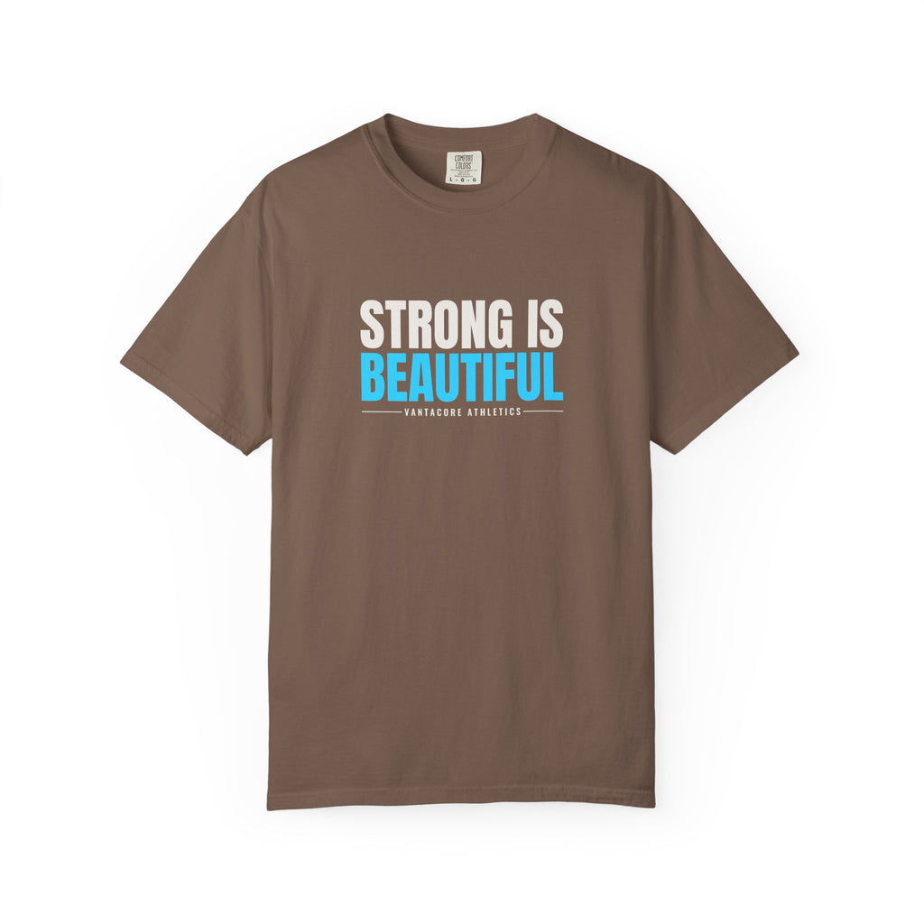 Strong Is Beautiful | Women's Garment-Dyed Graphic Tee