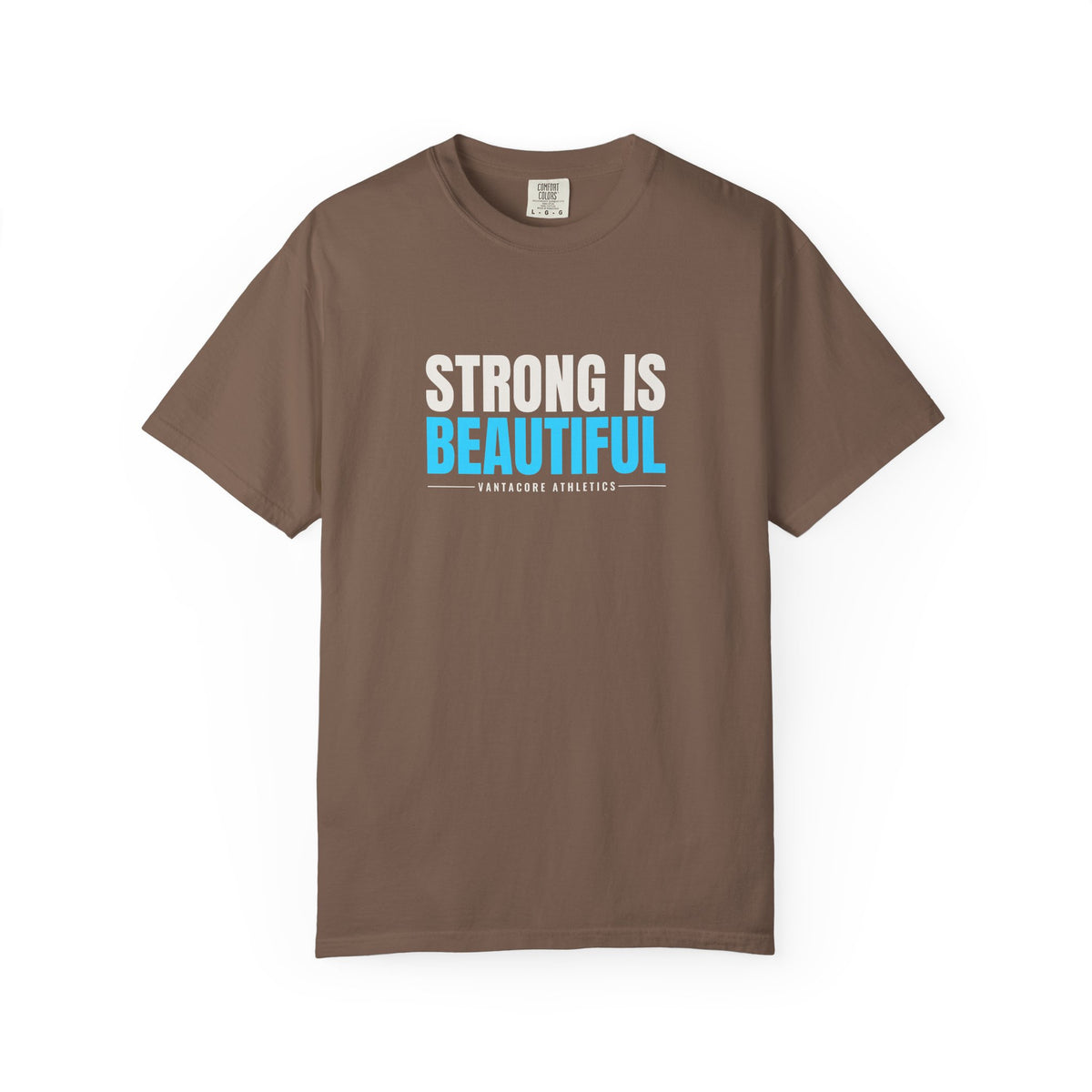 Strong Is Beautiful | Women's Garment-Dyed Graphic Tee