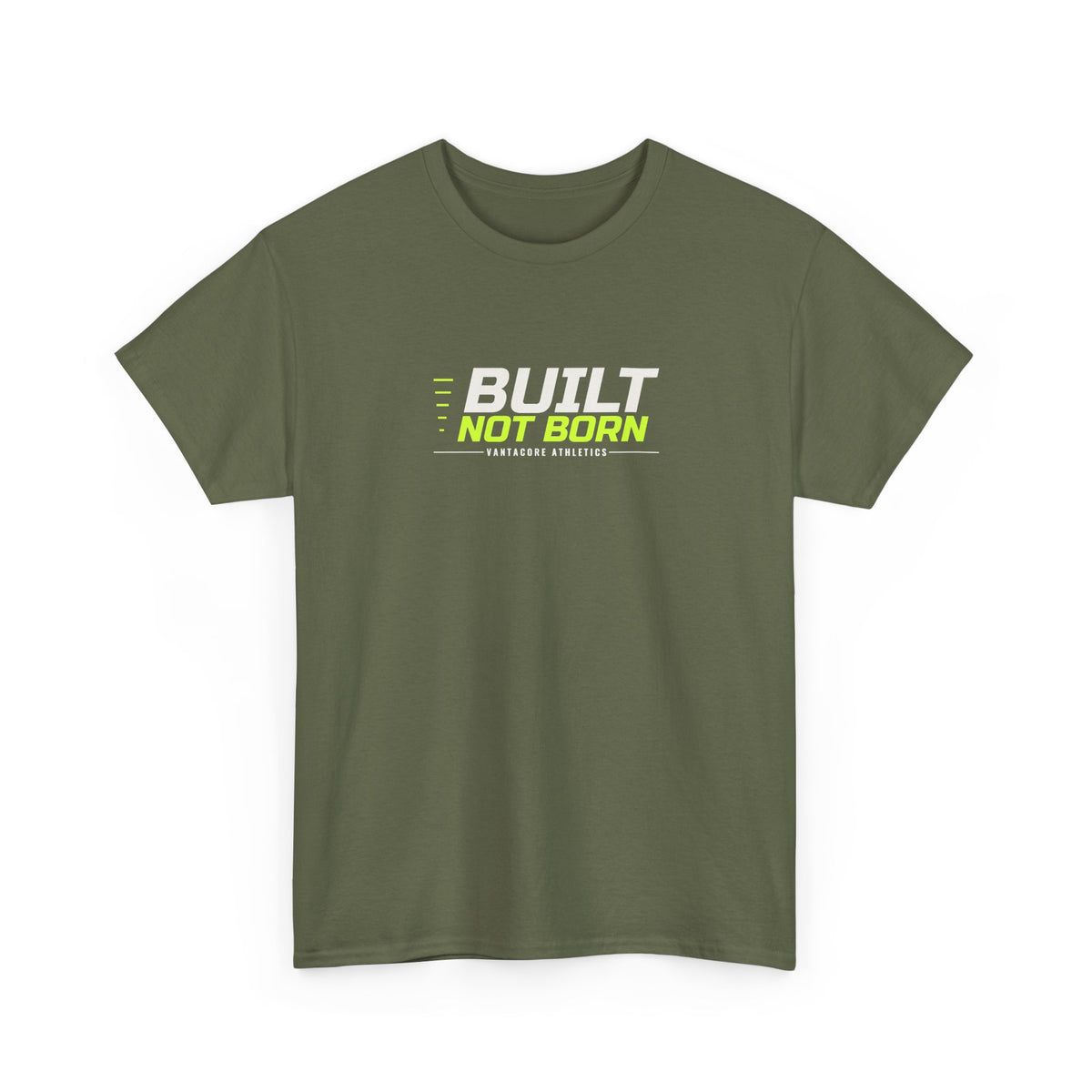 Built Not Born | Men's Graphic Gym T-Shirt
