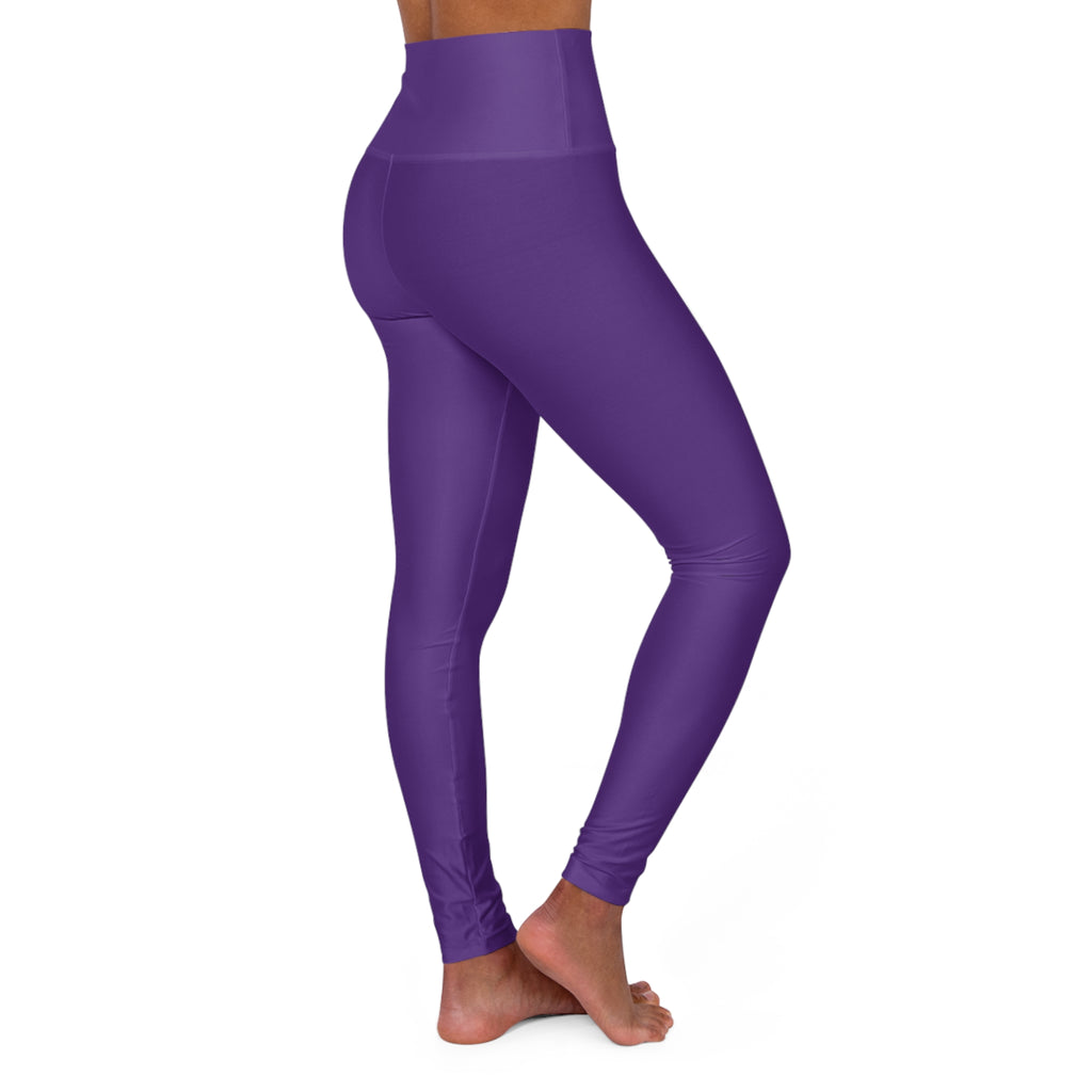 Royal Purple Essential High-Waisted Yoga Leggings