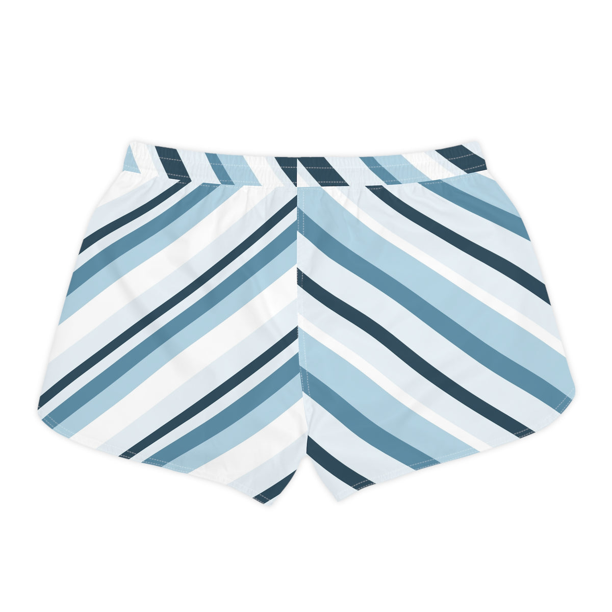 Women's Multipurpose Athletic Shorts with Pockets | Arctic Stripe