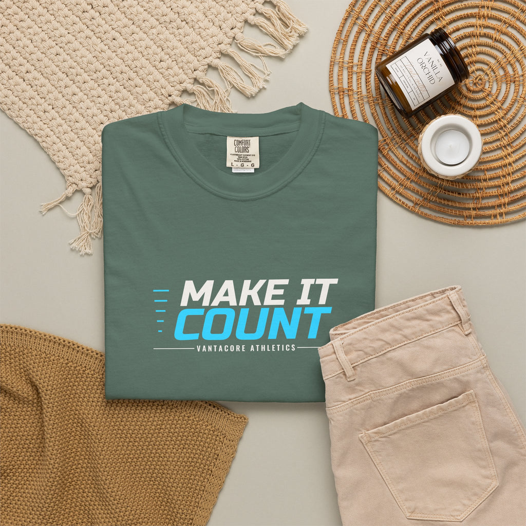 Make It Count | Women's Garment-Dyed Graphic Tee