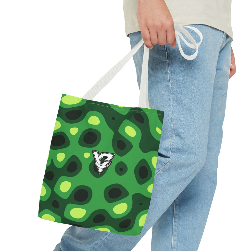 Jungle Ripple Tote Bag — All-Over Print Gym & Everyday Tote