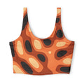 Pumpkin Ripple Sports Bra