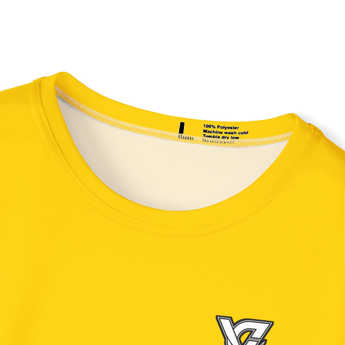 Vantacore Solid Sunshine Yellow Men's Sports Jersey