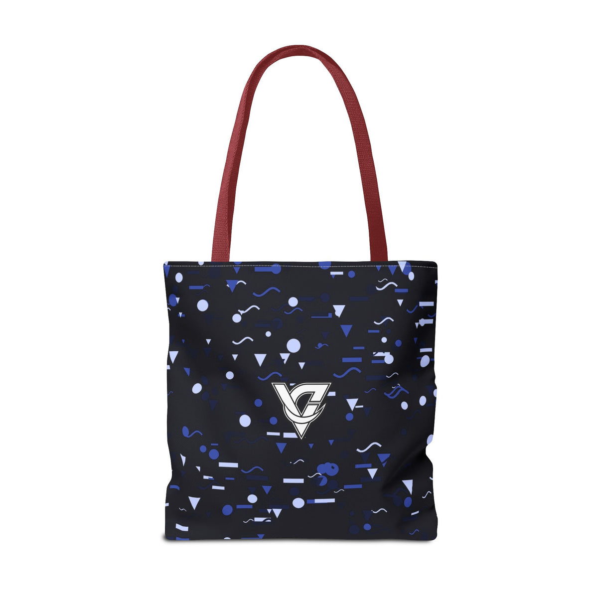 Midnight Confetti Tote Bag — All-Over Print Gym & Everyday Tote