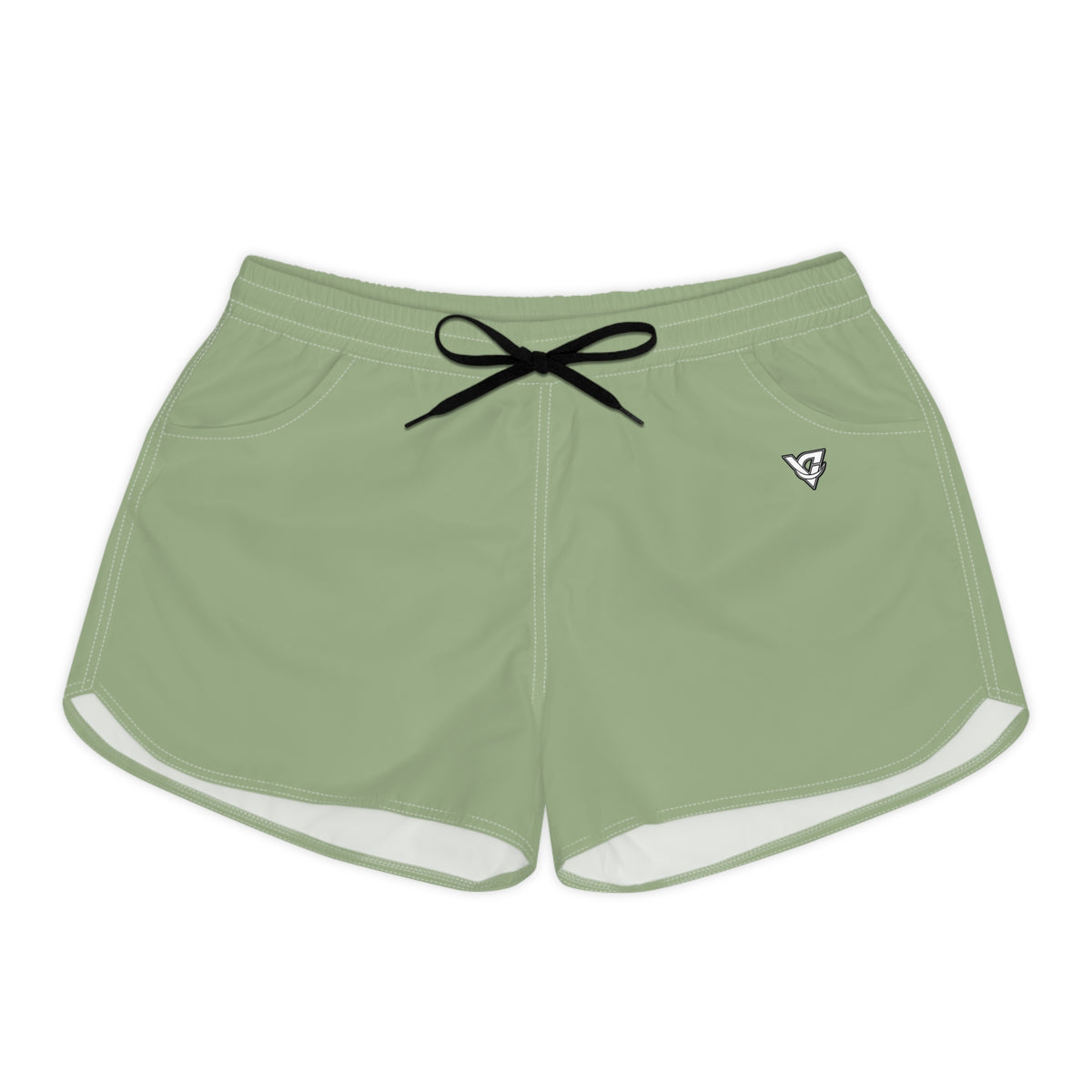 Women's Multipurpose Athletic Shorts with Pockets | Sage Green Essential