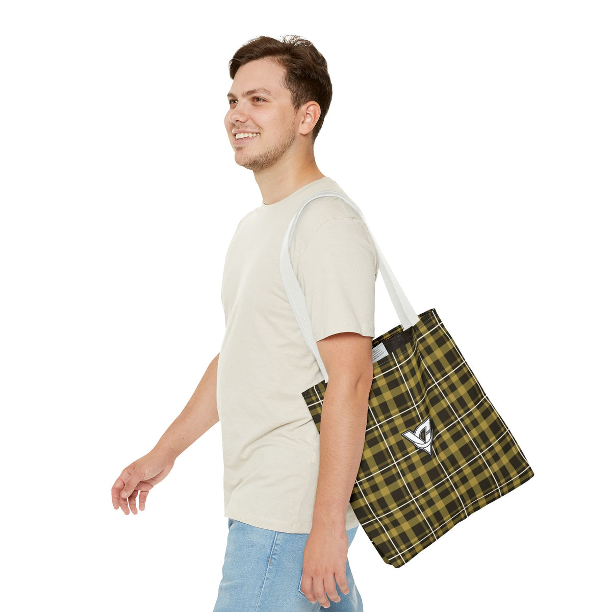 Hayride Flannel Tote Bag — All-Over Print Gym & Everyday Tote
