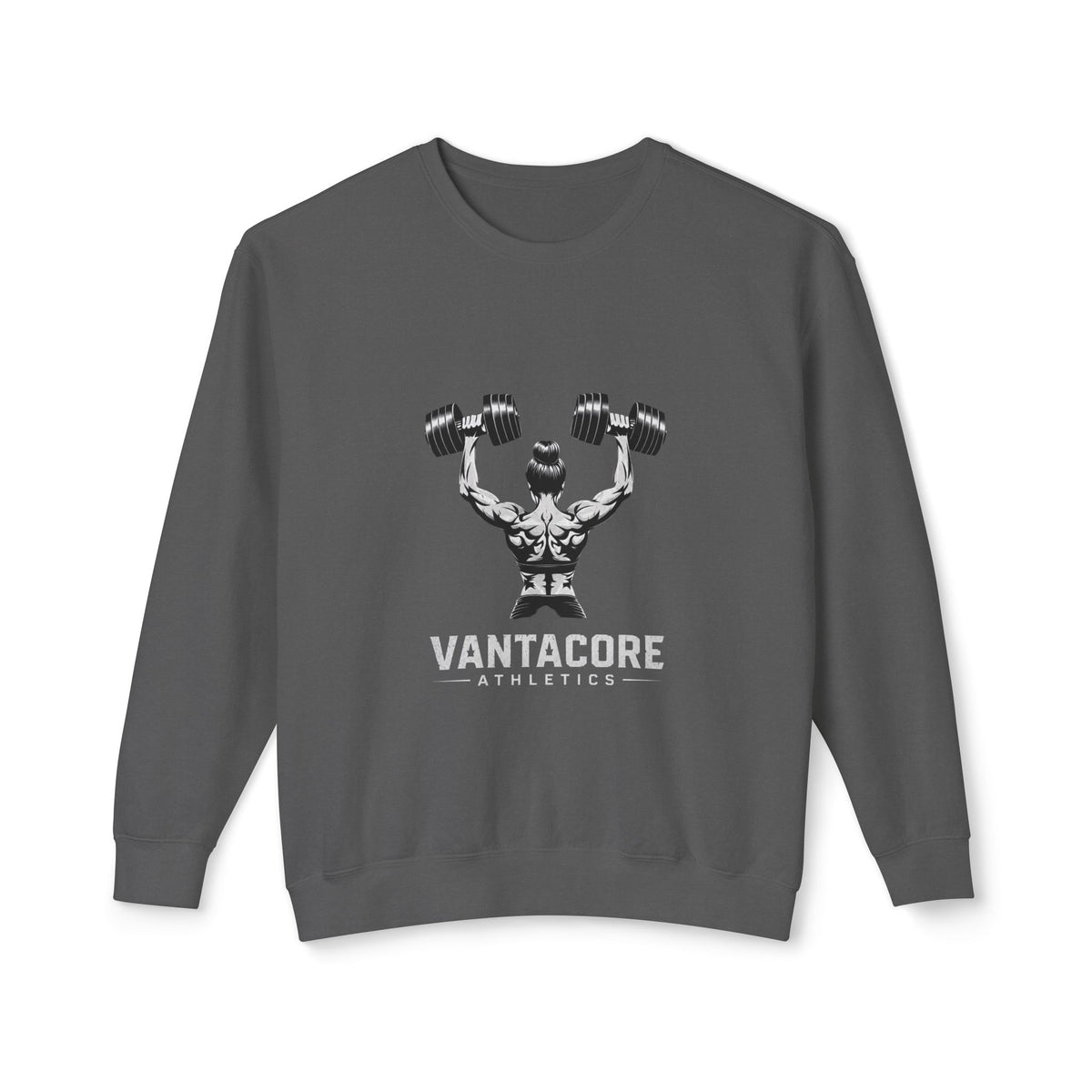 Weightlifting Crewneck Sweatshirt by Vantacore Athletics, view 3